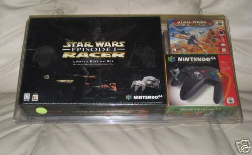 star wars n64. I want the Limited Edition Star Wars N64 Console myself.