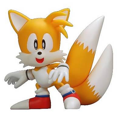 Sonic the Hedgehog Tails Vinyl Figure. Written by Link 20.